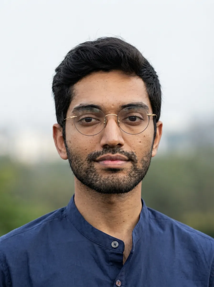 Portrait of Manu S. Pillai